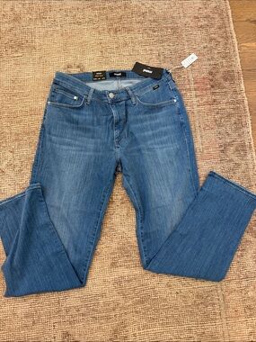 Mavi Men's Slim Fit Jeans in Mid Blue Wash
